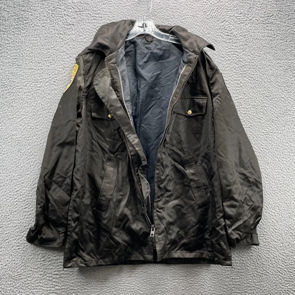 Vintage Golden Fleece Sheriff Jacket Men 46 Tall Flathead Montana Police Uniform